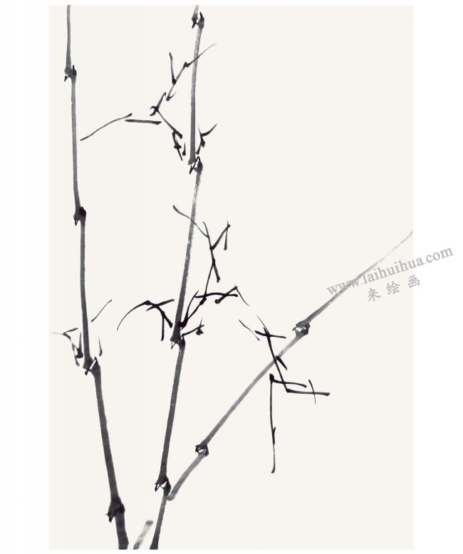 贾宝珉《听雨》画法步骤02