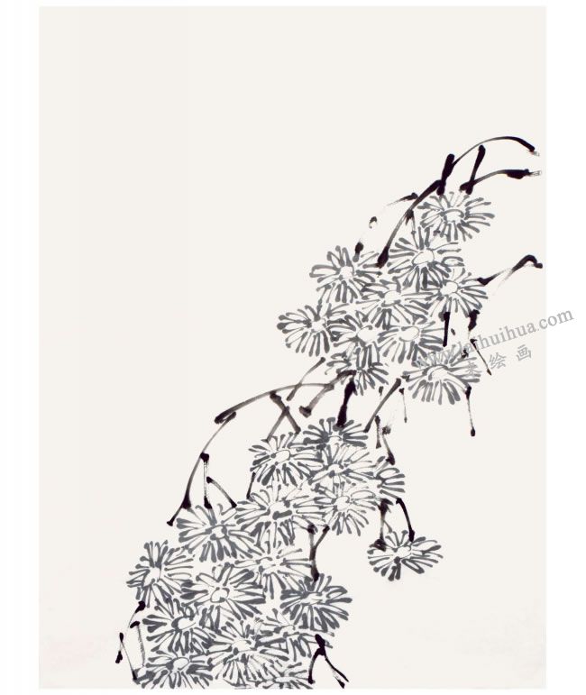 张福祺《秋韵》画法步骤04