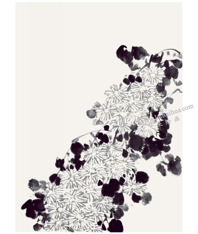 张福祺《秋韵》画法步骤05