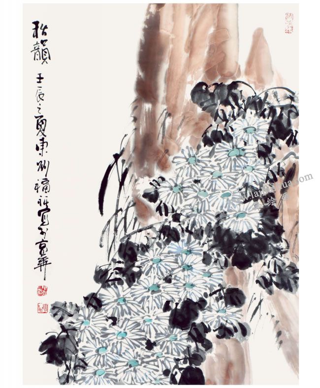 张福祺《秋韵》画法步骤09