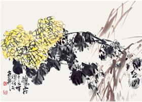 张福祺《秋霜》画法
