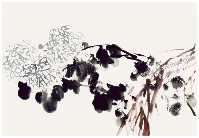 张福祺《秋霜》画法步骤06