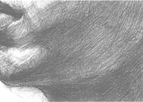 下颌的素描画法