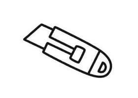 美工刀简笔画