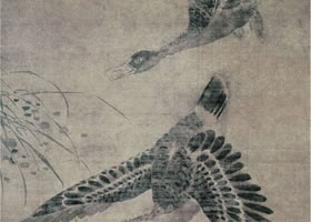 林良《芦雁图》轴赏析