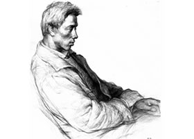 半身人像素描步骤