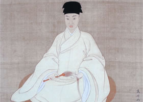 曾鲸《王时敏小像》轴赏析