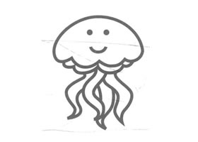 水母儿童画法（二）