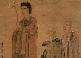 陈洪绶《释迦牟尼像》欣赏