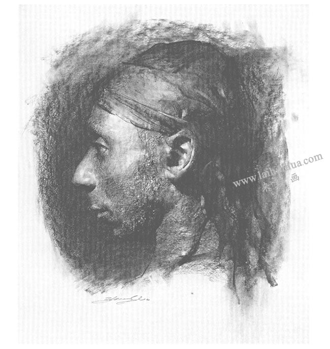 《布莱因》素描步骤图解05