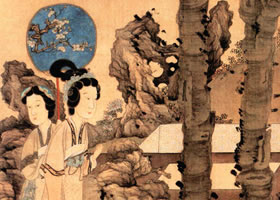 陈洪绶《眷秋图》欣赏