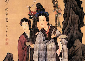 陈洪绶《女仙图》欣赏
