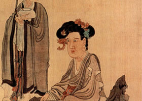 陈洪绶《观音罗汉图》欣赏