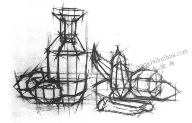 结构素描写生步骤01