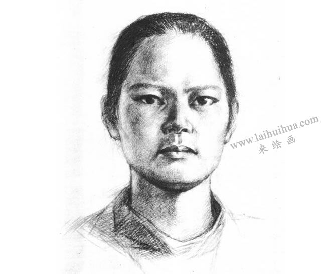 人物头像素描写生技法步骤05