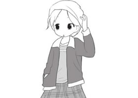 呆萌美少女Q版美少女绘制步骤