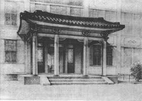 素描门廊写生步骤
