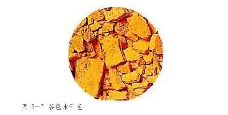 各色水干色