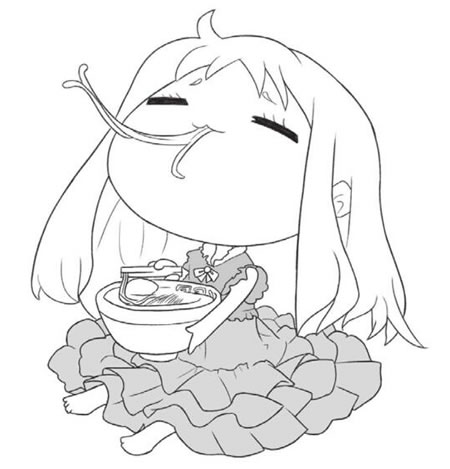 Q版女孩可爱元素的绘制步骤