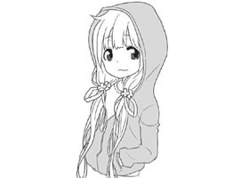 Q版女孩率真元素的绘制步骤