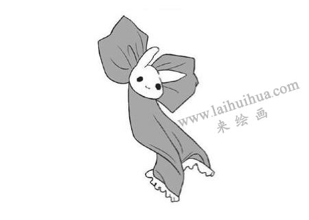 Q版女孩俏皮元素的绘制步骤03