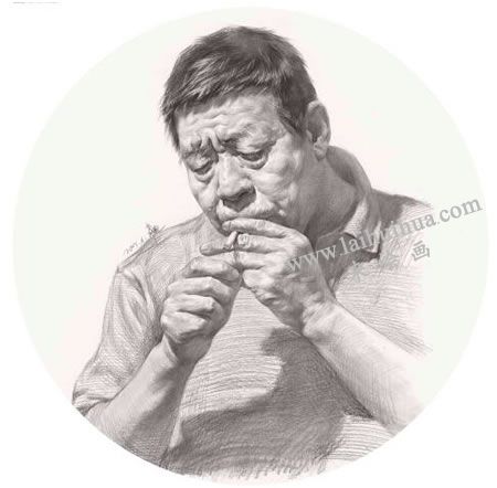 素描的透视