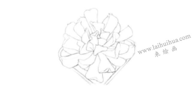 特玉莲素描画法步骤01