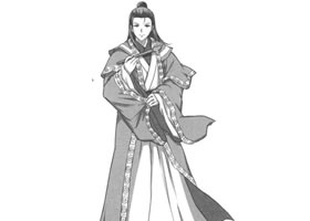 书生古风卡通漫画素描画法