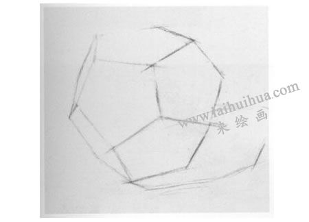 多面体素描写生步骤01
