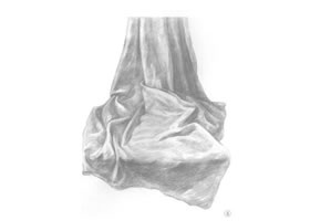 台布素描画法步骤
