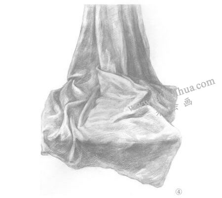 台布素描画法步骤04