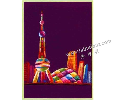 彩砂画的制作步骤02