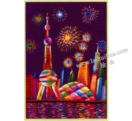 彩砂画的制作步骤04