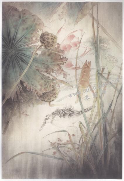 郑雅国工笔画《觅》画法步骤图示03
