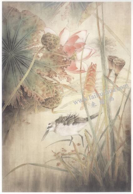 郑雅国工笔画《觅》画法步骤图示04