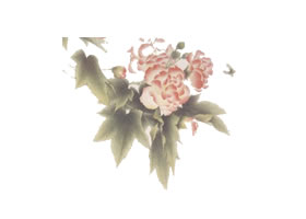 花卉粉彩技法图例