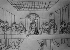 装饰线描的操作步骤