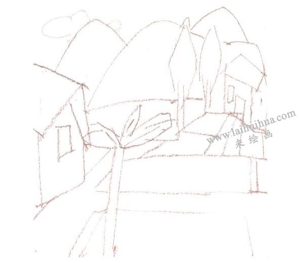 油画棒擦融法画法步骤01