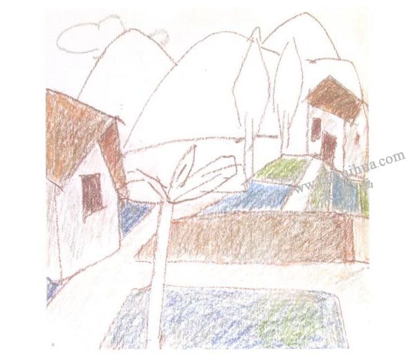 油画棒擦融法画法步骤02