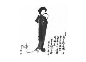 写意人物小品画法