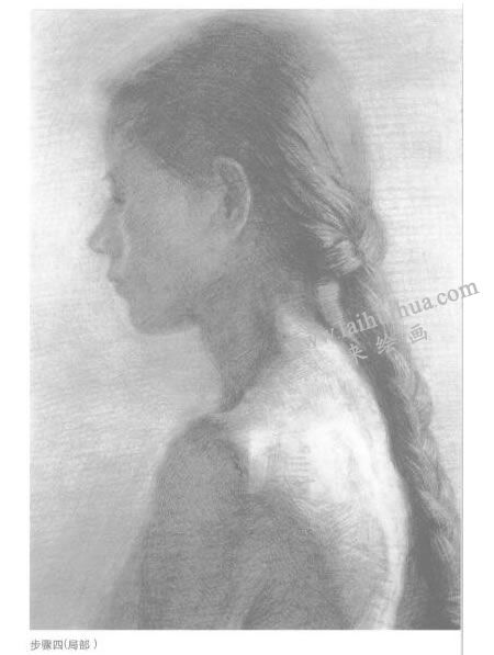 《女人体》素描写生步骤04
