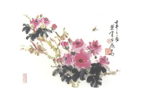 蔷薇写意画法