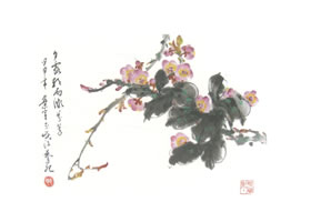 木瓜写意画法