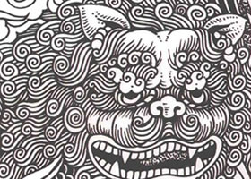 黑白装饰画的传统与现代要素