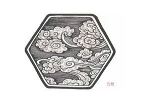 黑白装饰画的纹样要素