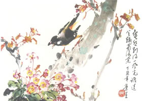 垂丝海棠写意画法（一）