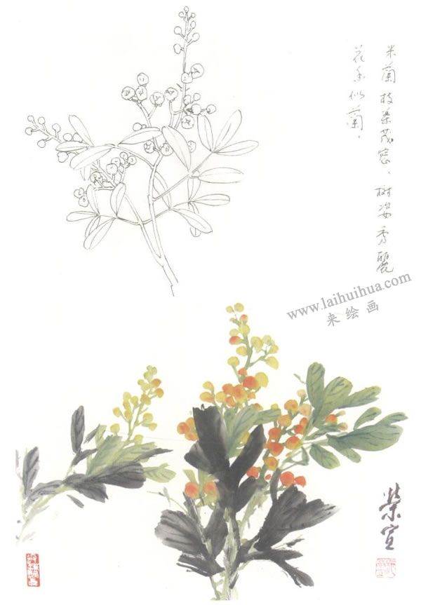 米兰的写意画法