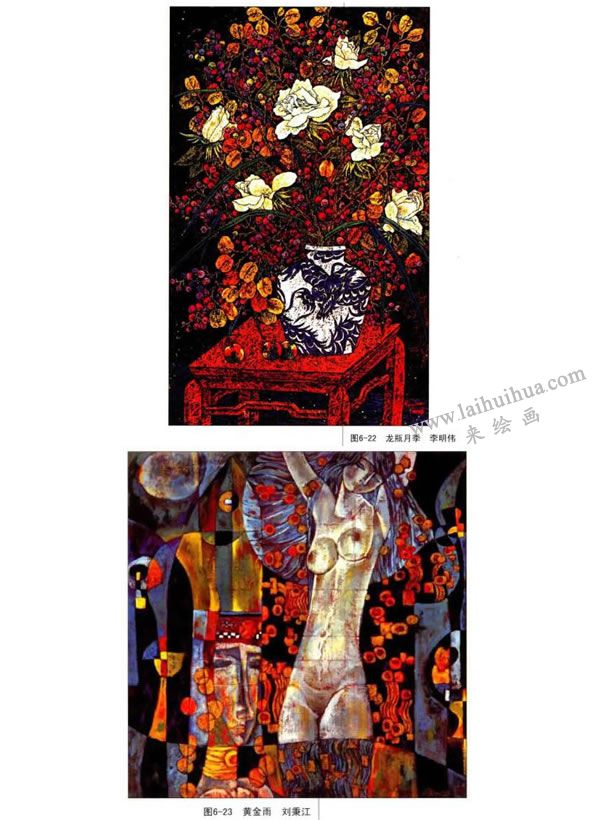 彩墨装饰画01