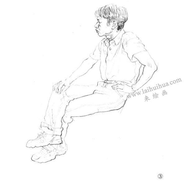人物速写步骤03