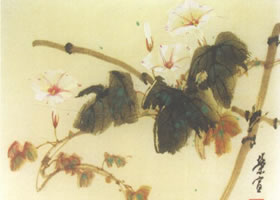 牵牛花的写意画法（二）
